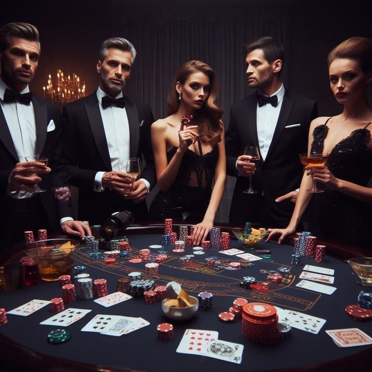 Antarmuka aplikasi hokibet888 menampilkan meja Caribbean Stud Poker dengan statistik real-time dan opsi pembayaran lokal